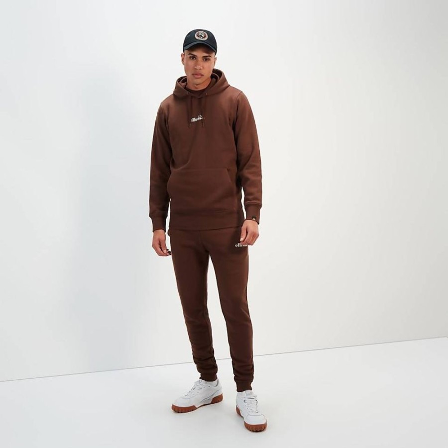 Men ELLESSE Hoodies & Sweatshirts | Men'S Pershuta Oh Hoody Dark Brown