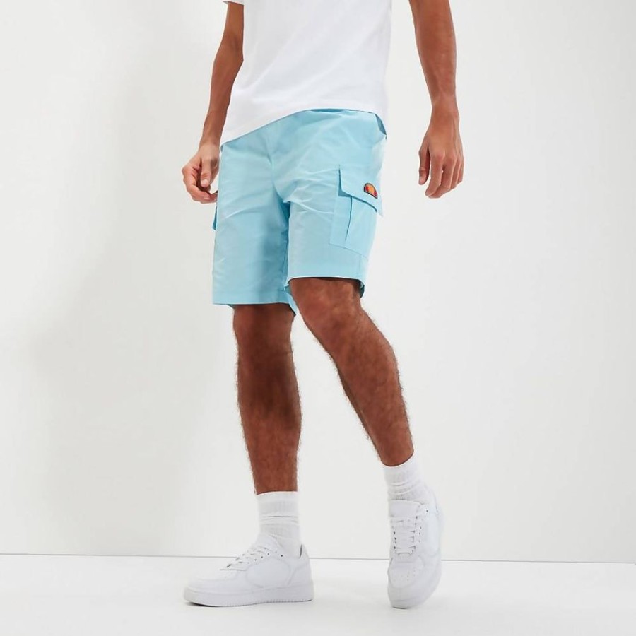 Men Ellesse Shorts | Men'S Chaps Short Light Blue