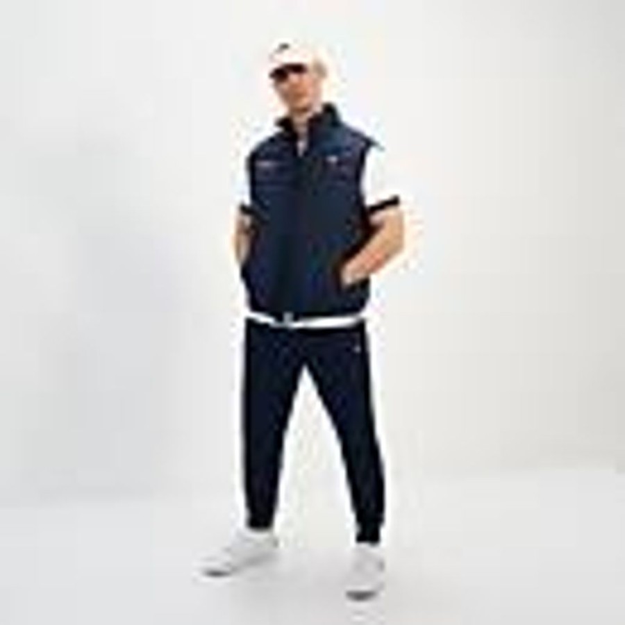 Men ELLESSE Jackets & Coats | Men'S Bardy Gilet Navy